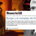 Bunge y el complejo de Edipo
