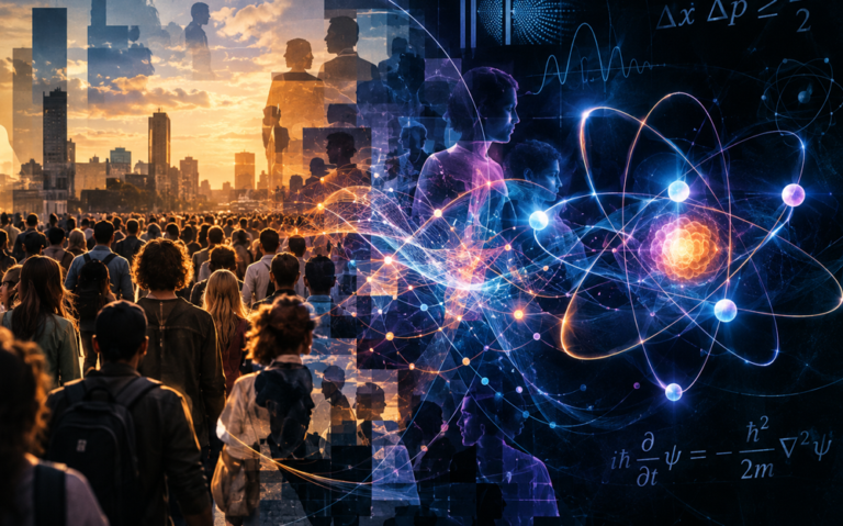 La sociedad y la fisica cuántica